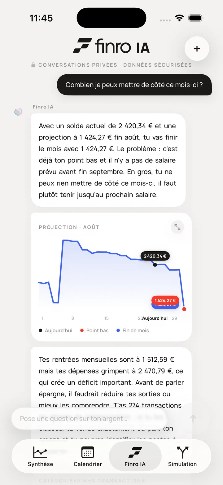 Fintur IA, l'assistant conversationnel de l'app Fintur