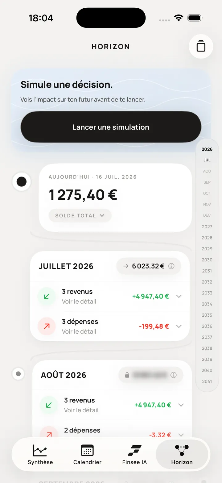 Écran Horizon de Fintur